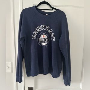 Downeast cider crew neck sweatshirt size M